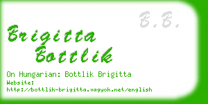 brigitta bottlik business card